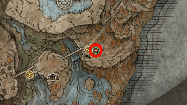 Elden Ring - title Map Location