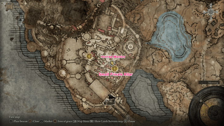 Elden Ring - Horned Warrior Greaves World View