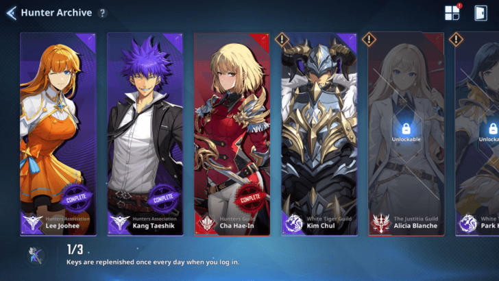 Solo Leveling Arise - Hunter Archive Lee Joohee