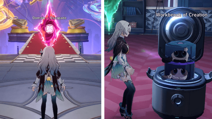 Honkai Star Rail - How to Overwrite Weighted Curios - Workbench of Creation in Escapade Domains