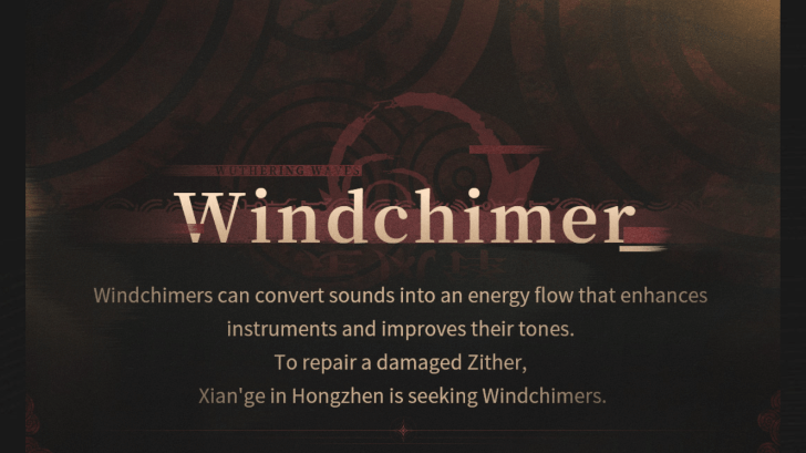 Wuthering Waves - Windchimer Teaser Text