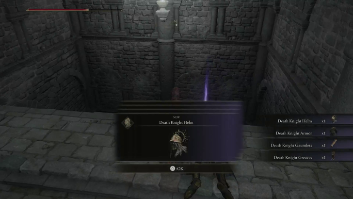 Death Knight Armor Location