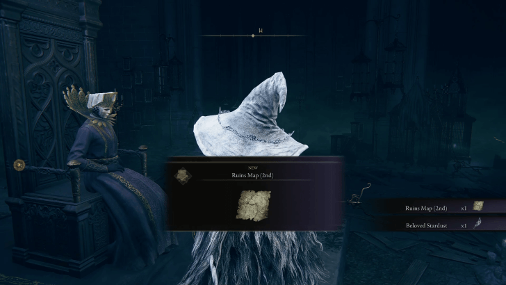 Ruins Map (2nd) - Receive Second Map