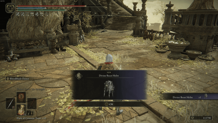 Elden Ring - Divine Beast Warrior Armor World View