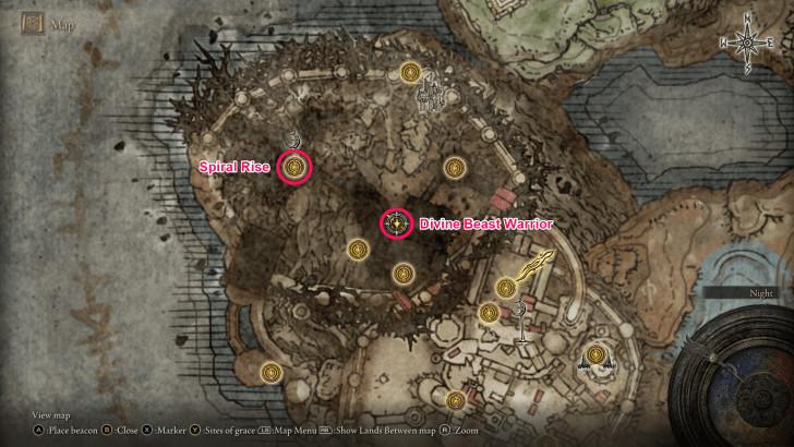 Elden Ring - Divine Beast Warrior Armor World View