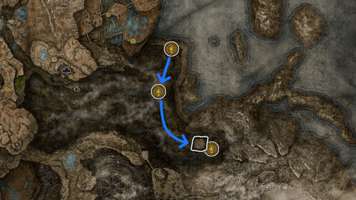 Elden Ring - Map Fragment Abyssal Woods