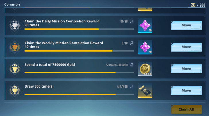 Solo Leveling Arise - Achievement Rewards