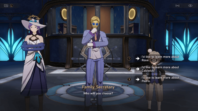 Honkai Star Rail - First Mate is Locked After Selection