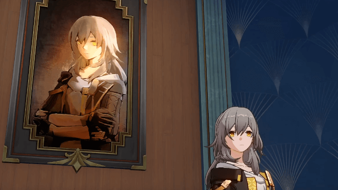 Honkai Star Rail - Put up your Portrait inside the cockpit
