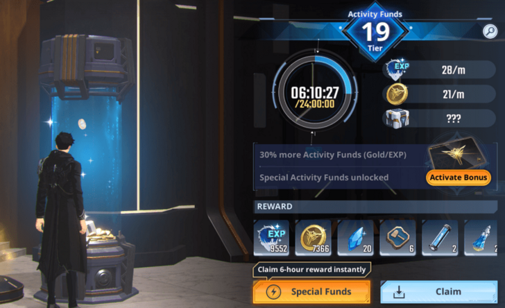 Solo Leveling Arise - Activity Fund Rewards