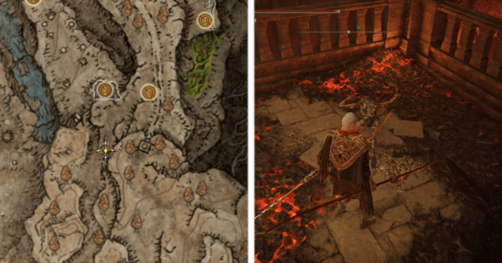 Smithing Stone 2 Location - Ruined Forge Lava Intake Near the First Dropping Slime