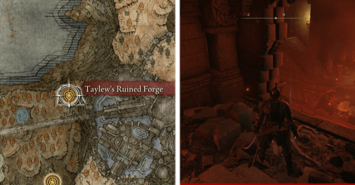 Somber Smithing Stone 8 - At the Top of the Pipe Jump Down the Ledge Then Head to the Stairs