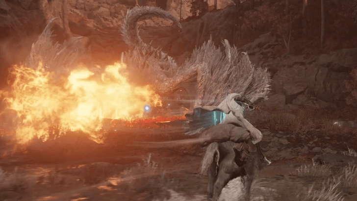 Elden Ring - Jagged Peak Drake Flame-Breath