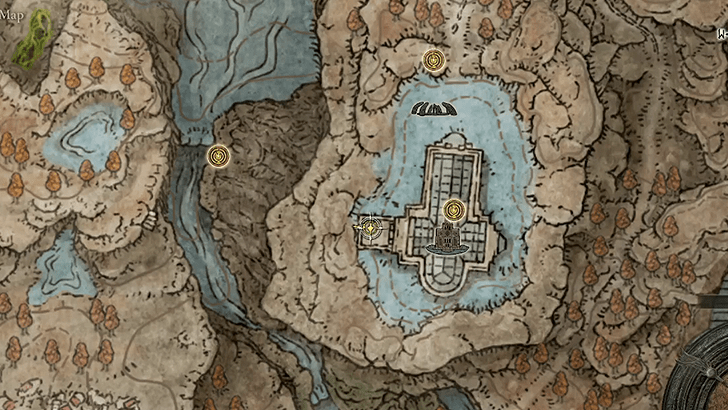 Elden Ring - Cherishing Fingers Map View