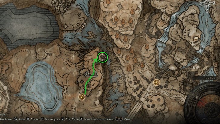 Elden Ring - Ailment Talisman Map View