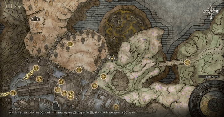 Tree-Worhip Passage Iris of Grace Map Location