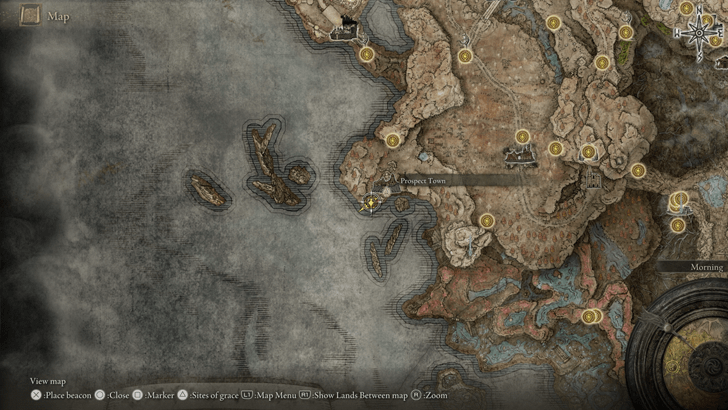 Elden Ring - Outer God Heirloom Map View