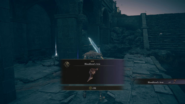 Elden Ring - Bloodfiend Arm World View