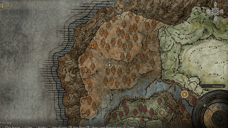 Elden Ring - Roar of Rugalea Map View