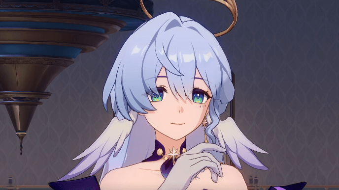 Honkai Star Rail - Navigate through the crowd and talk with Robin