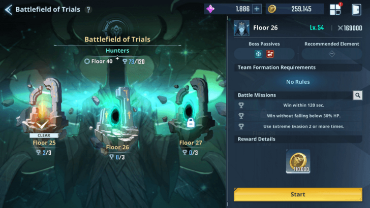 Solo Leveling Arise - Hunter Mode