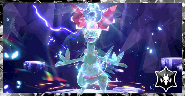 Pokemon SV The Indigo Disk DLC - 7-Star Unrivaled Sceptile Tera Raid Event Top Banner
