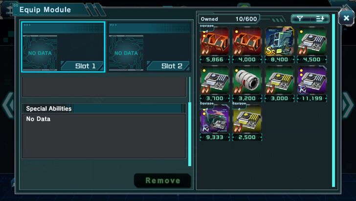 Modules Guide 2 - Gundam UC Engage