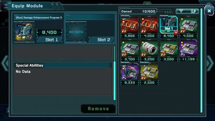 Modules Guide 4 - Gundam UC Engage