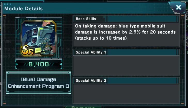 Module - Mobile Suit Gundam UC Engage