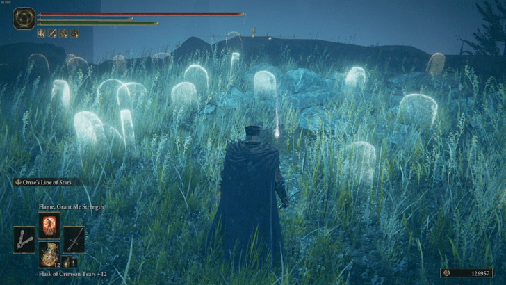Elden Ring - Gravesite Plain Larval Tear World View