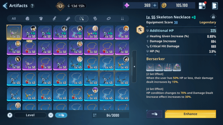 Solo Leveling Arise - Jewelry Artifacts