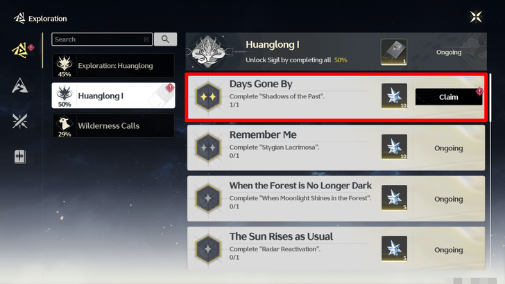 Wuthering Waves - Unlocks Days Gone By