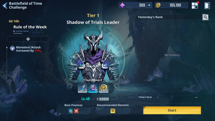 Solo Leveling Arise - Rule of the Week