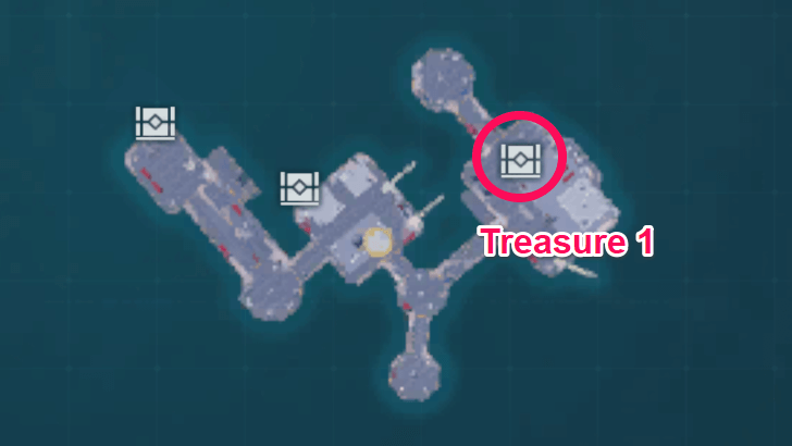 Palworld - Warehouse Oil Rig Treasure 1 Map