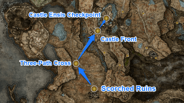 Elden Ring - How to Get to Castle Ensis