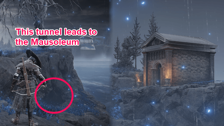 Elden Ring - Southern Nameless Mausoleum World View