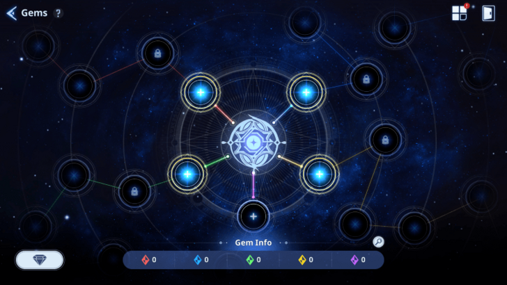 Solo Leveling Arise - Gems Screen