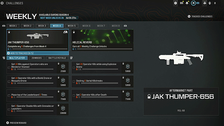 Modern Warfare 3 - JAK Thumper-656 Challenges