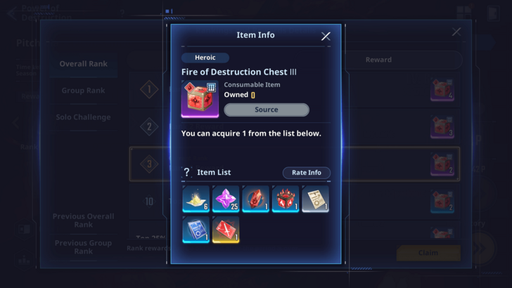 Solo Leveling Arise - Fire of Destruction Chest