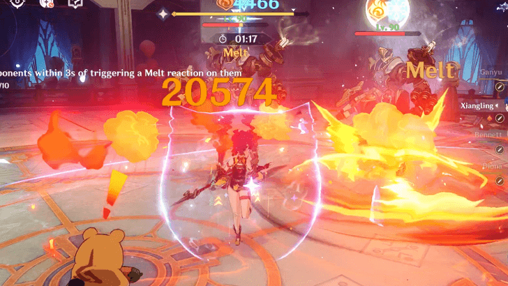 Genshin - Use Characters That Consistently Apply Cryo and Pyro