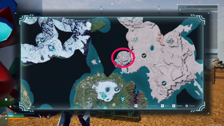 Palworld - Oil Base Map