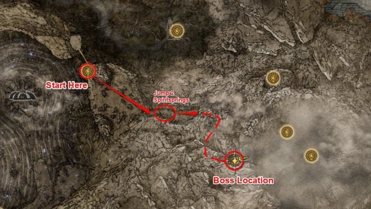 Elden Ring - title Map Location