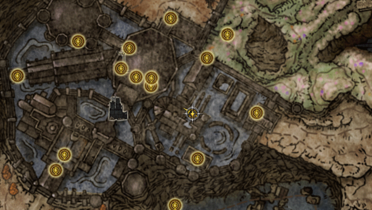 Elden Ring - Fire Knight Queelign Spirit Ashes Map Location