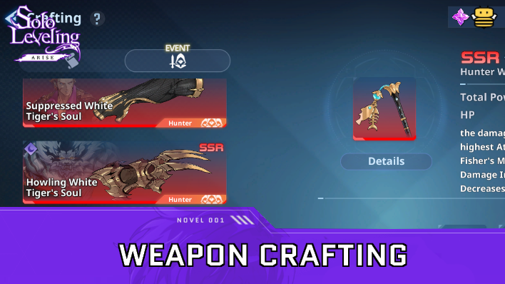 Solo Leveling Arise - Weapon Crafting Guide.png