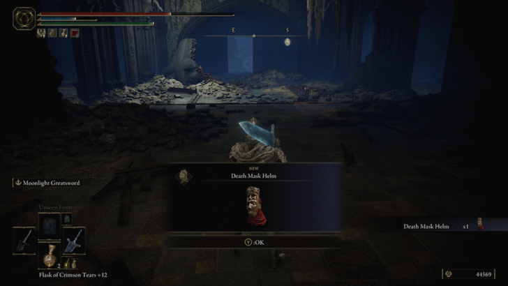Elden Ring - Death Mask Helm World Location