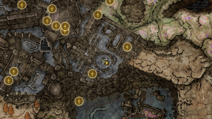 Elden Ring - Mantle of Thorns Map Location