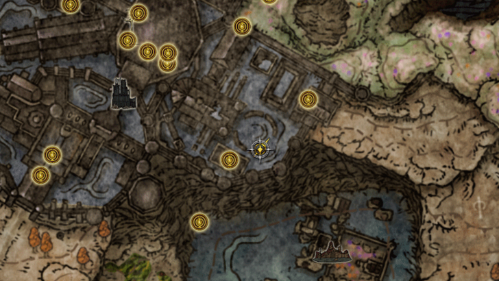 Elden Ring - Great Ghost Glovewort Map Location
