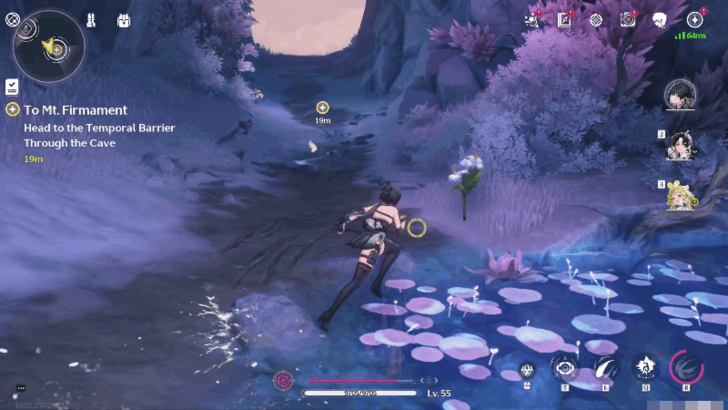 Wuthering Waves - Head to the Temporal Barrier Through the Cave