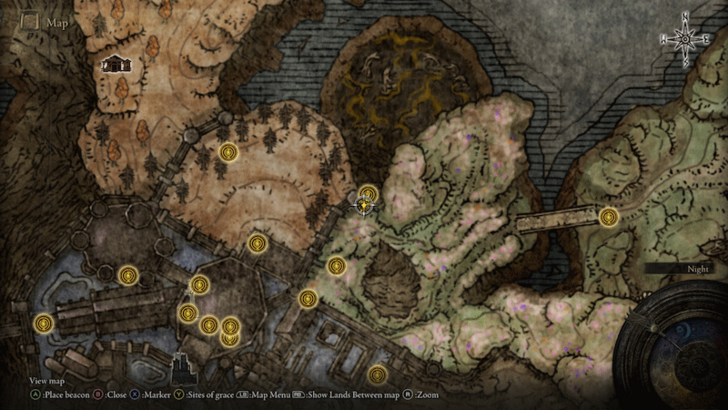 Elden Ring - Iris of Grace Map Location