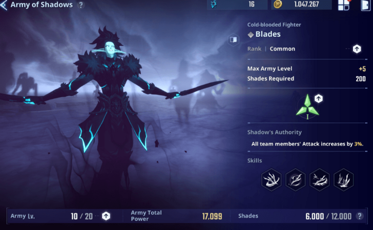 Baruka - Reward Army of Shadows